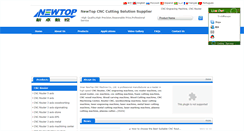 Desktop Screenshot of newtopcnc.com